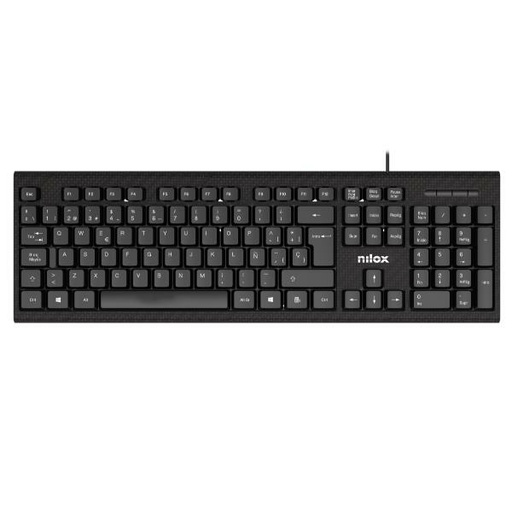 [NXKBE000011] TECLADO CON CABLE, NEGRO, ESPAÑOL