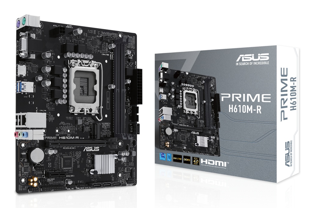 PRIME H610M-R-SI Intel H610 LGA 1700 micro ATX