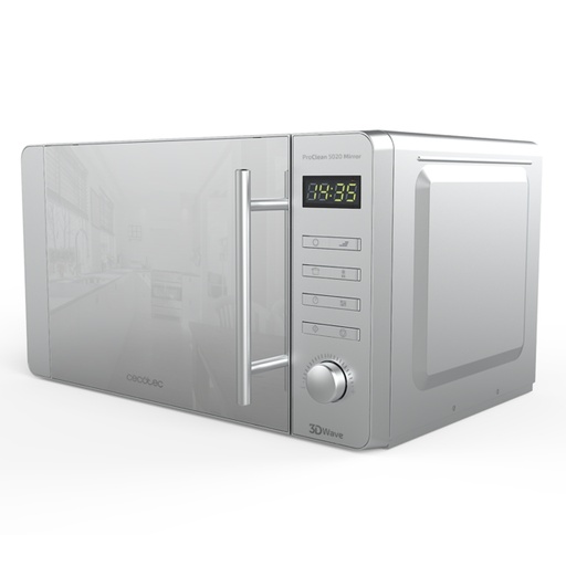 [01532] 01532 microondas Plata Solo microondas Encimera 20 L 700 W