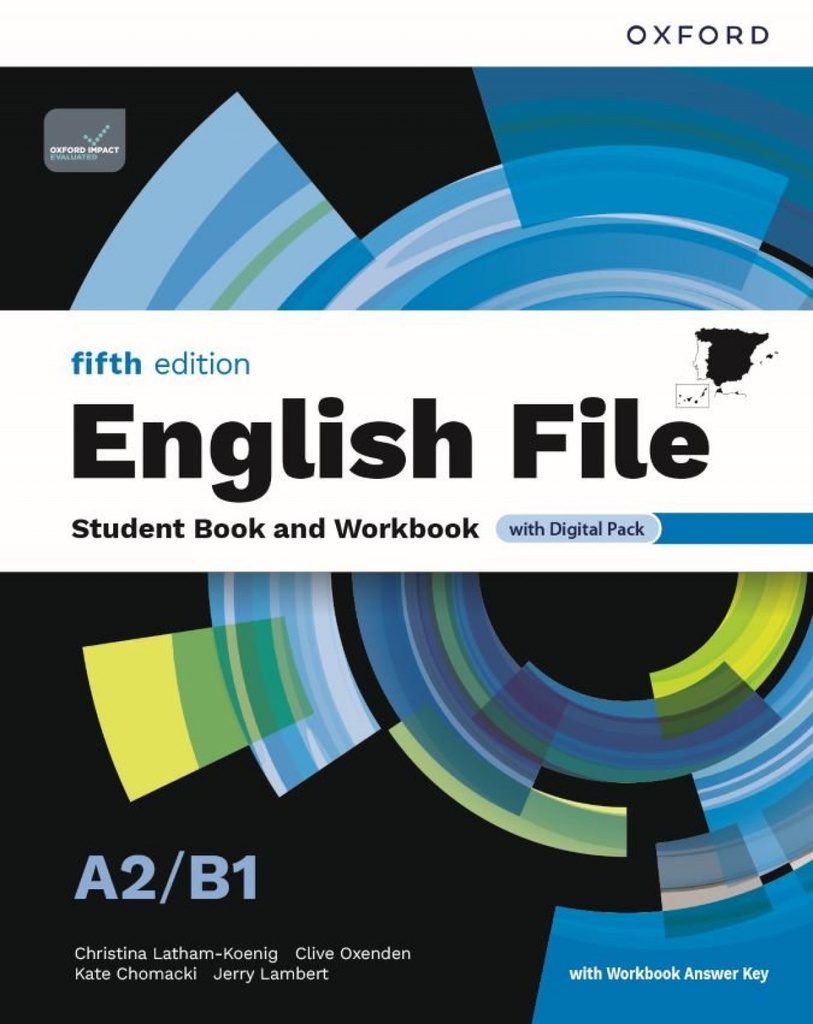 English File A2/B1 Student and Workbook with key Fifth Edition 5a.ed