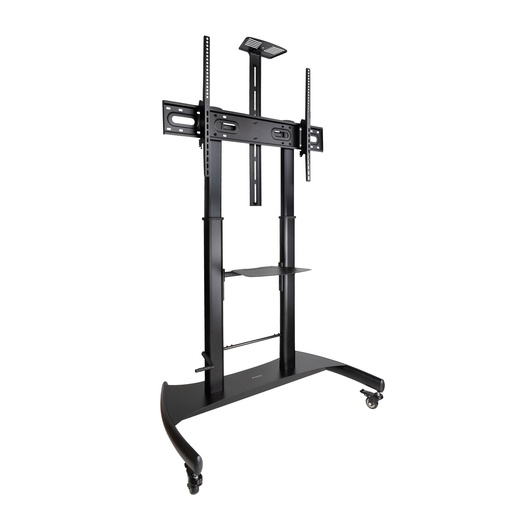 [FS20404HM-B] Ares Soporte de Suelo con Ruedas con Regulación de Altura para Pantallas 60"-100