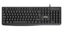 TECLADO CON CABLE, NEGRO, ESPAÑOL