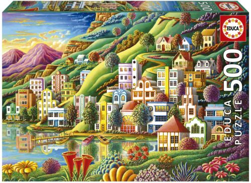 PUZZLE ADULTO 500 PIEZAS PUERTO ESCONDIDO