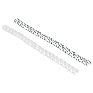 [IB165429] Canutillo Wire Paso Us 14mm Negro (Caja 100)