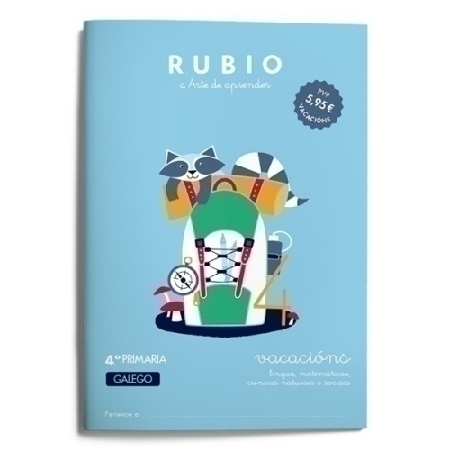 RUBIO VACACIÓNS 4ºPRIMARIA