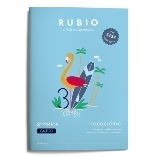 RUBIO VACACIÓNS 3ºPRIMARIA