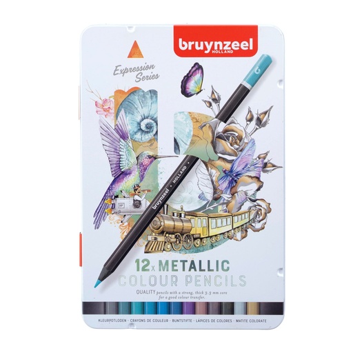 [60312212] 60312212 lápiz de color Metálico, Multicolor 12 pieza(s)