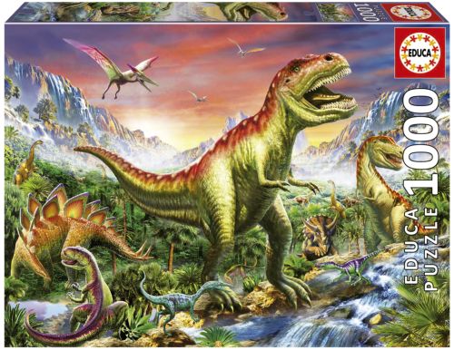 PUZZLE 1000 PIEZAS BOSQUE JURASICO