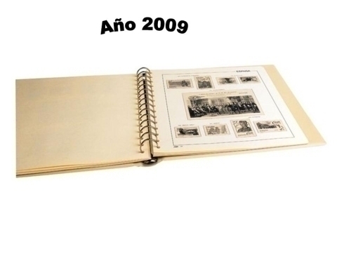 [130900] ALBUM SELLOS PARDO SUPLEM.ILUSTRADO 2009