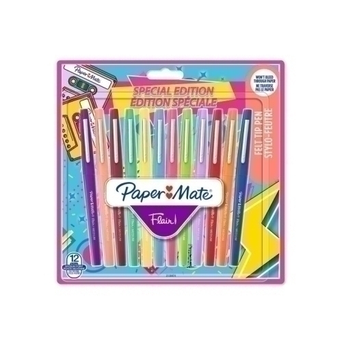 ROTUL.FIBRA PAPER MATE FLAIR RETRO BL/12
