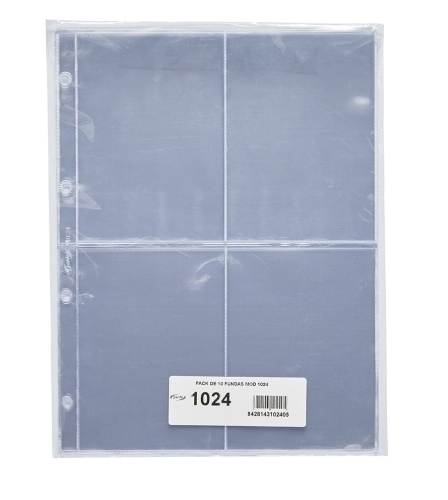 FUNDA para COLECCION PARDO  4 DPTOS.VERT - Pack de 10 unidades