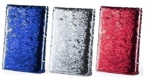 BLOCK DE NOTAS IBERPLAS 80h LENTEJUELAS - Pack de 3 unidades