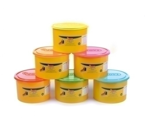 [460/6F] PLASTILINA JOVI BLANDIVER SURT. NEON C/6