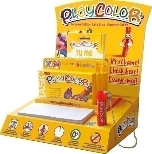 [12681] TEMPERA INSTANT  PLAYC.ONE C/6 EXP.6