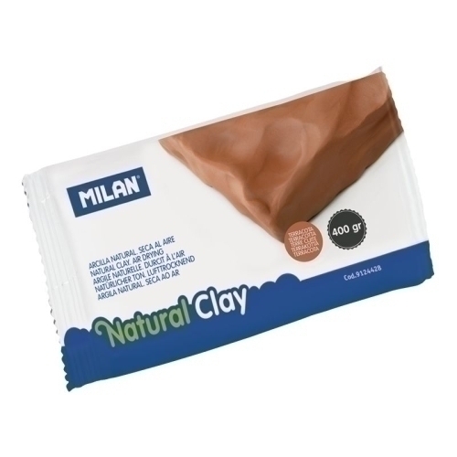 [9124428] ARCILLA NATURAL MILAN TERRACOTA  400 GR