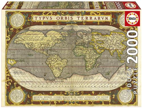 PUZZLE 2000 PIEZAS MAPAMUNDI