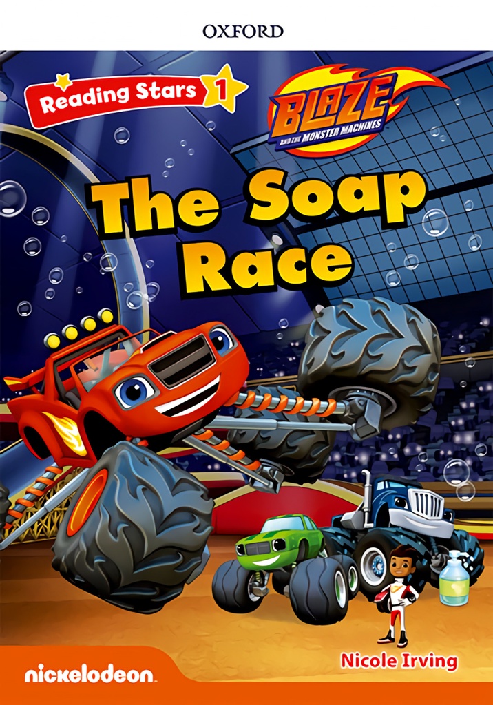 BLAZE THE SOAP RACE WITH MP3 PACK READING STARS 1