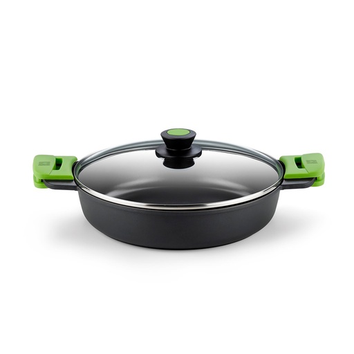 [A400540] Prior A400540 cacerola 9 L Alrededor Negro, Verde