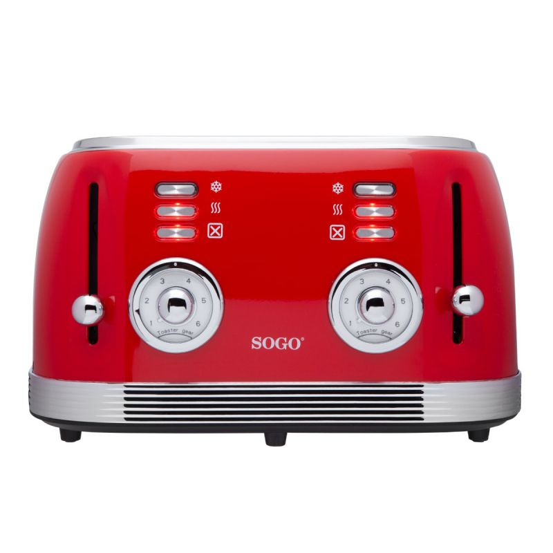 TOS-SS-5465 tostadora 6 4 rebanada(s) Rojo