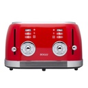 TOS-SS-5465 tostadora 6 4 rebanada(s) Rojo