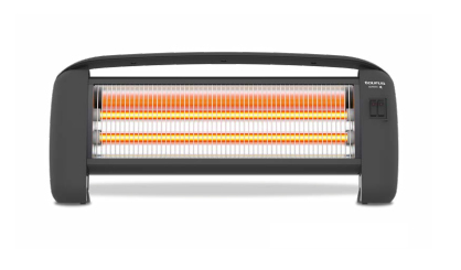 [HH1201] PR-2 SLIM Negro 1200 W Calefactor eléctrico de cuarzo