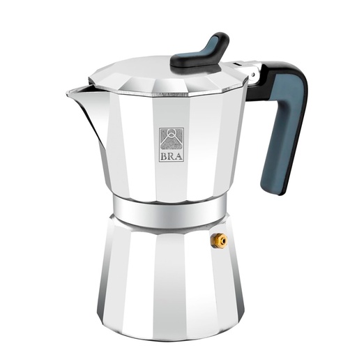[8411796099994] Deluxe 2 Cafetera italiana Plata