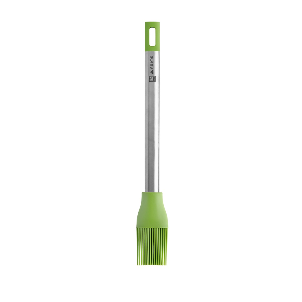 Prior A197005 brocha de repostería Silicona Negro, Verde