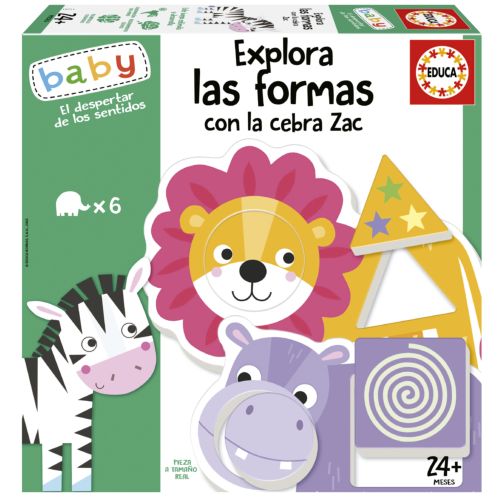 EXPLORA LAS FORMAS CON LA CEBRA ZAK