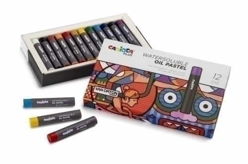 [45214] CERAS PASTEL CARIOCA PLUS OLEO C/12