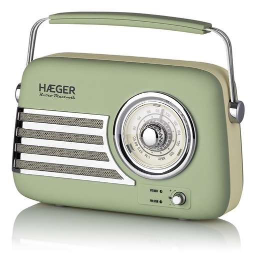 [RB-GRE.001A] RB-GRE.001A radio Portátil Analógica Verde
