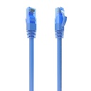 Cable De Red Latiguillo RJ45 Cat.6 UTP AWG26 CCA, Azul, 5.0 m