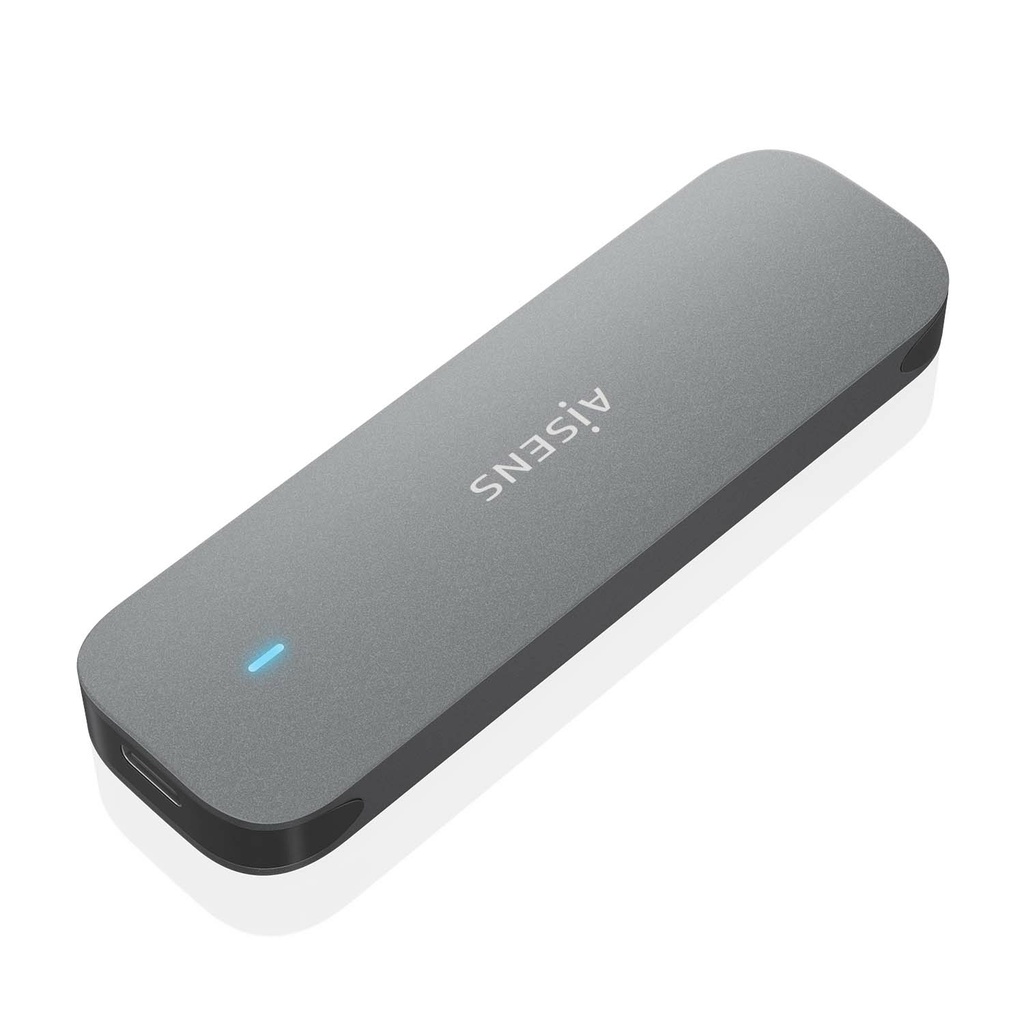 Caja Externa M.2 (NGFF) ASM2-006GRY SATA a USB3.1 Gen1, Gris