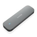 Caja Externa M.2 (NGFF) ASM2-006GRY SATA a USB3.1 Gen1, Gris