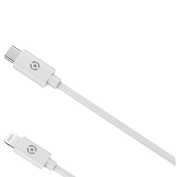 CABLE USBC-LIGHTN 1M WH - CAJA OEM