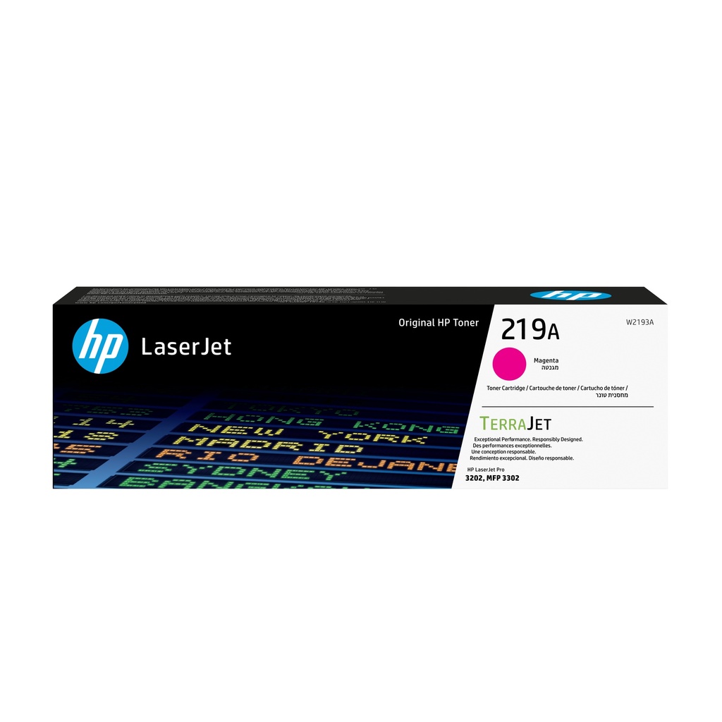 Cartucho de Tóner Original LaserJet 219A magenta