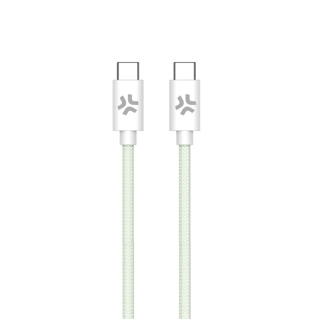 USBCUSBCCOTTGN cable USB 1,5 m USB C Verde, Blanco