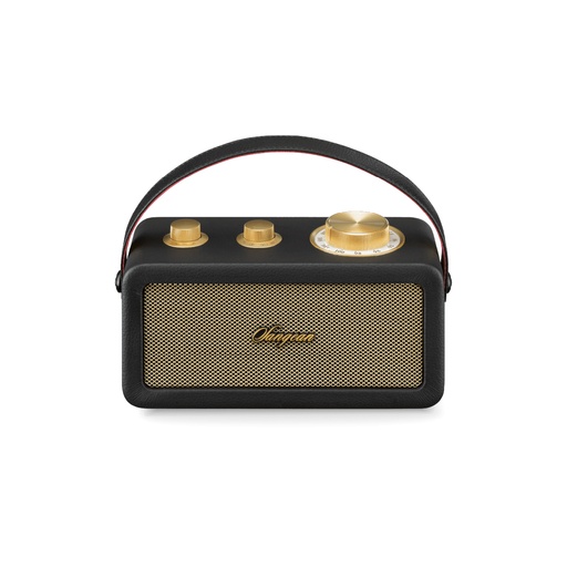 [RA-101 BLACK-GOLD] RA-101 Portátil Analógica Negro, Oro
