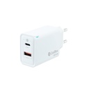CARGADOR GAN 45W USB-C/USB-A PARED