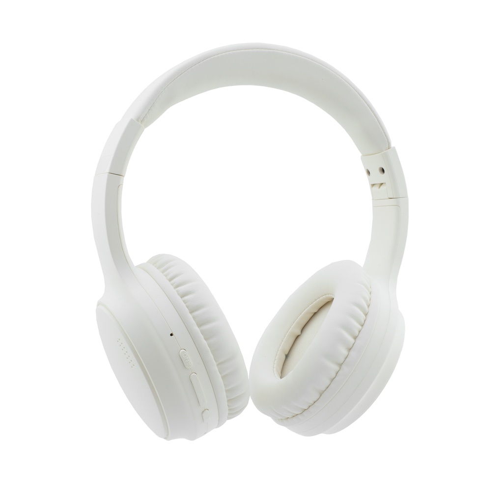 AURICULARES BLUETOOTH 5.3 AIR40 CANCELACION RUIDO ANC BEIGE DIADEMA PLEGABLES