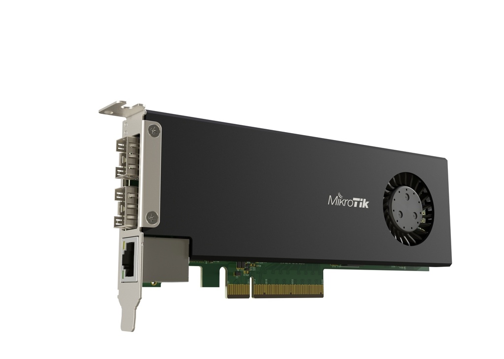 CCR2004-1G-2XS-PCIe Interno Ethernet / Fiber