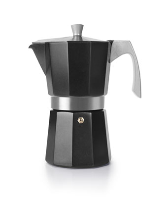 [8411922436952] Evva Cafetera italiana Negro