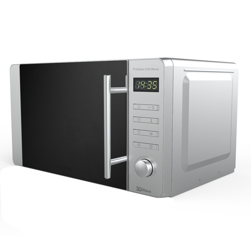 [01533] 01533 microondas Acero Microondas con grill Encimera 20 L 700 W