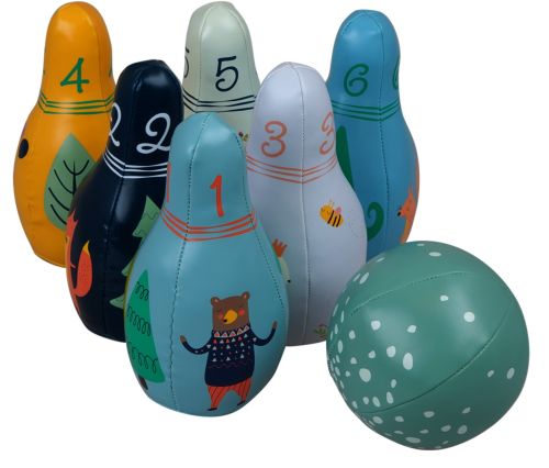 Set de bolos little woodies