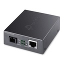 TL-FC111PB-20 convertidor de medio 100 Mbit/s Negro