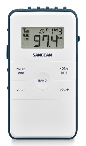 [DT-140-W] DT-140 Portátil Digital Azul, Blanco