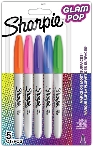 [2201774] ROTUL.PAPERMATE SHARPIE GLAM C/5