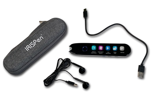 [463244] IRISPen Reader 8 Lápiz escáner Negro, Blanco