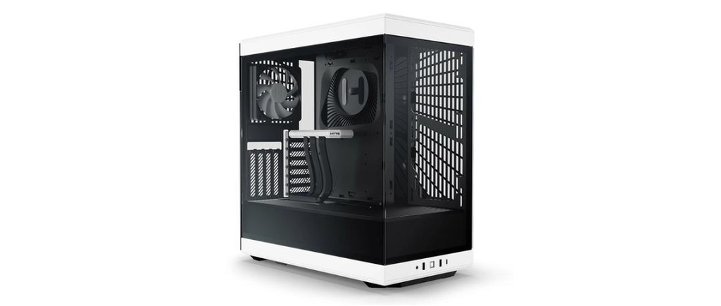 Y40 Midi Tower Negro, Blanco