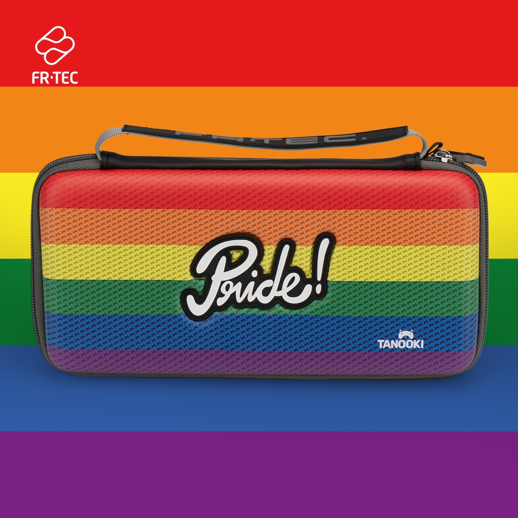 [TNKSWBAGPRD] Switch Tanooki Bag Pride - Funda de transporte para Nintendo Switch/OLED/Lite