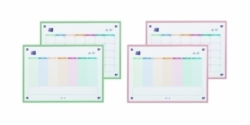 [400185984] PLANNER PIZ. OXFORD REVERS SEMANA+MES A3